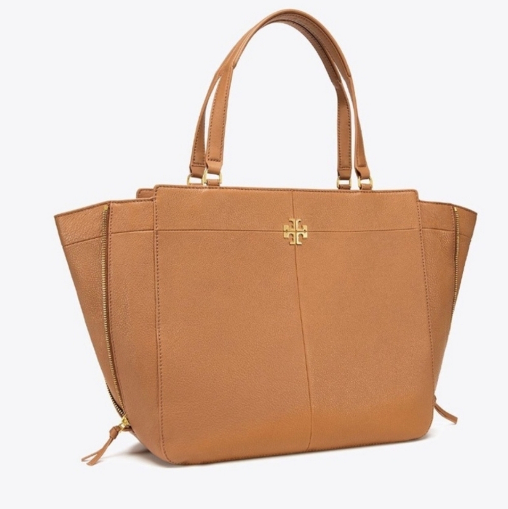 Tory Burch Ivy Side-Zip Tote